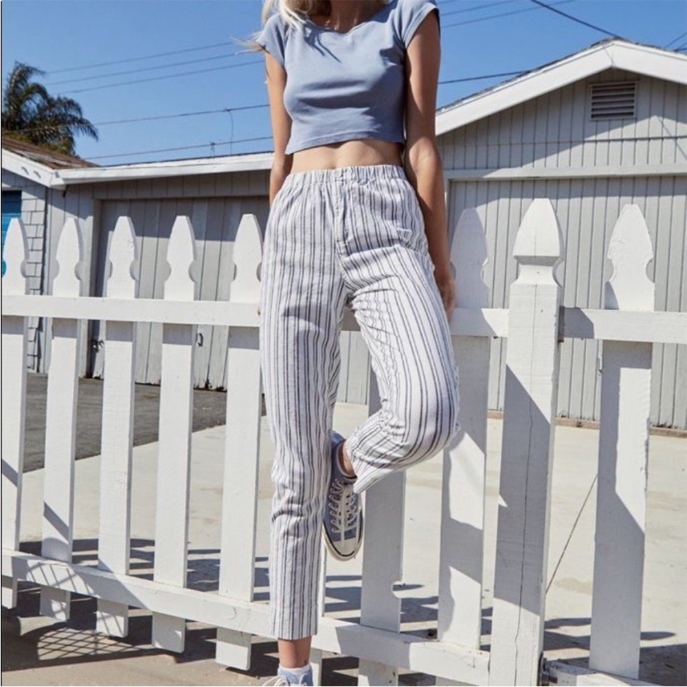 Brandy Melville Striped Pants